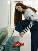 NEEDLEWORK MID-CALF SOCKS