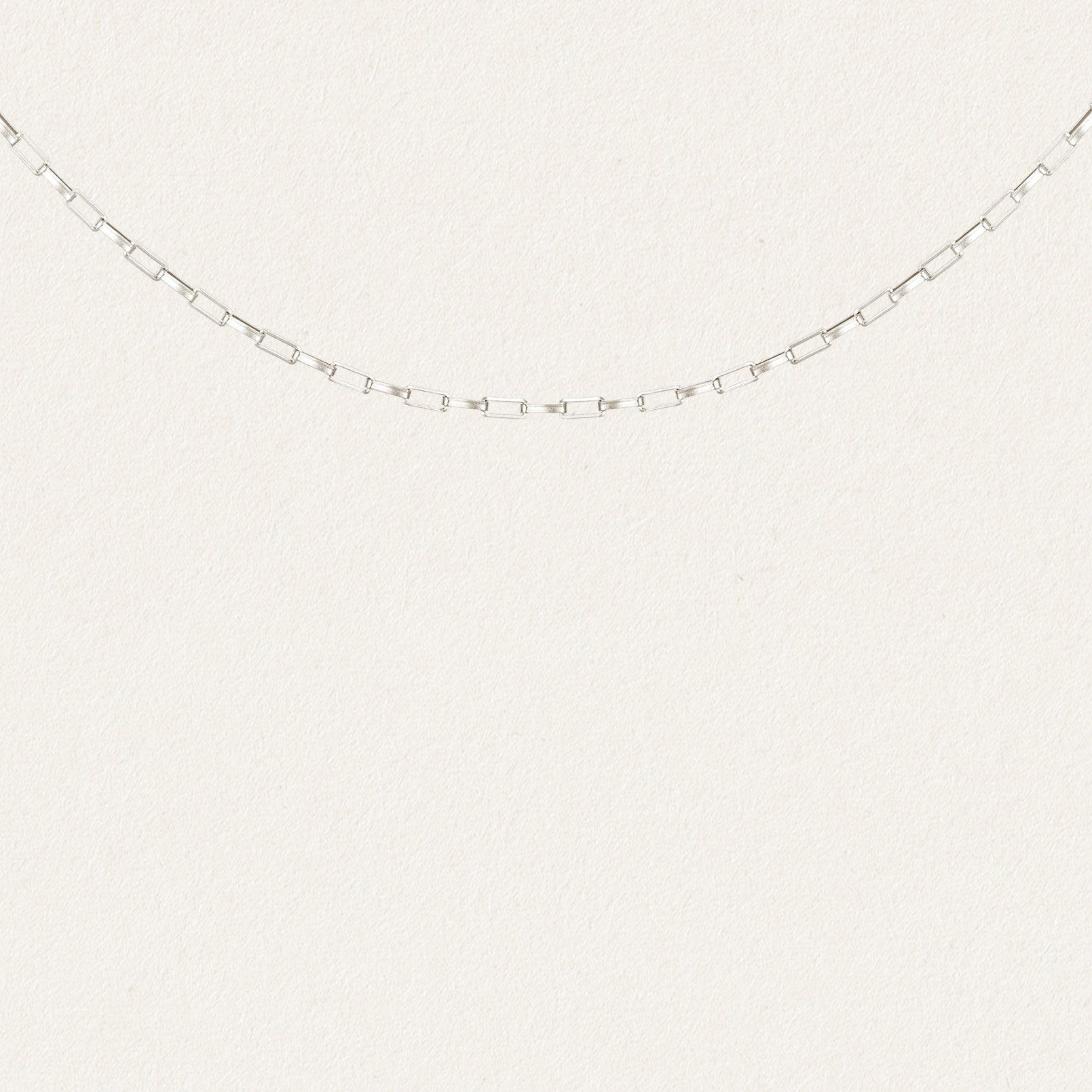 NERO CHAIN NECKLACE SILVER
