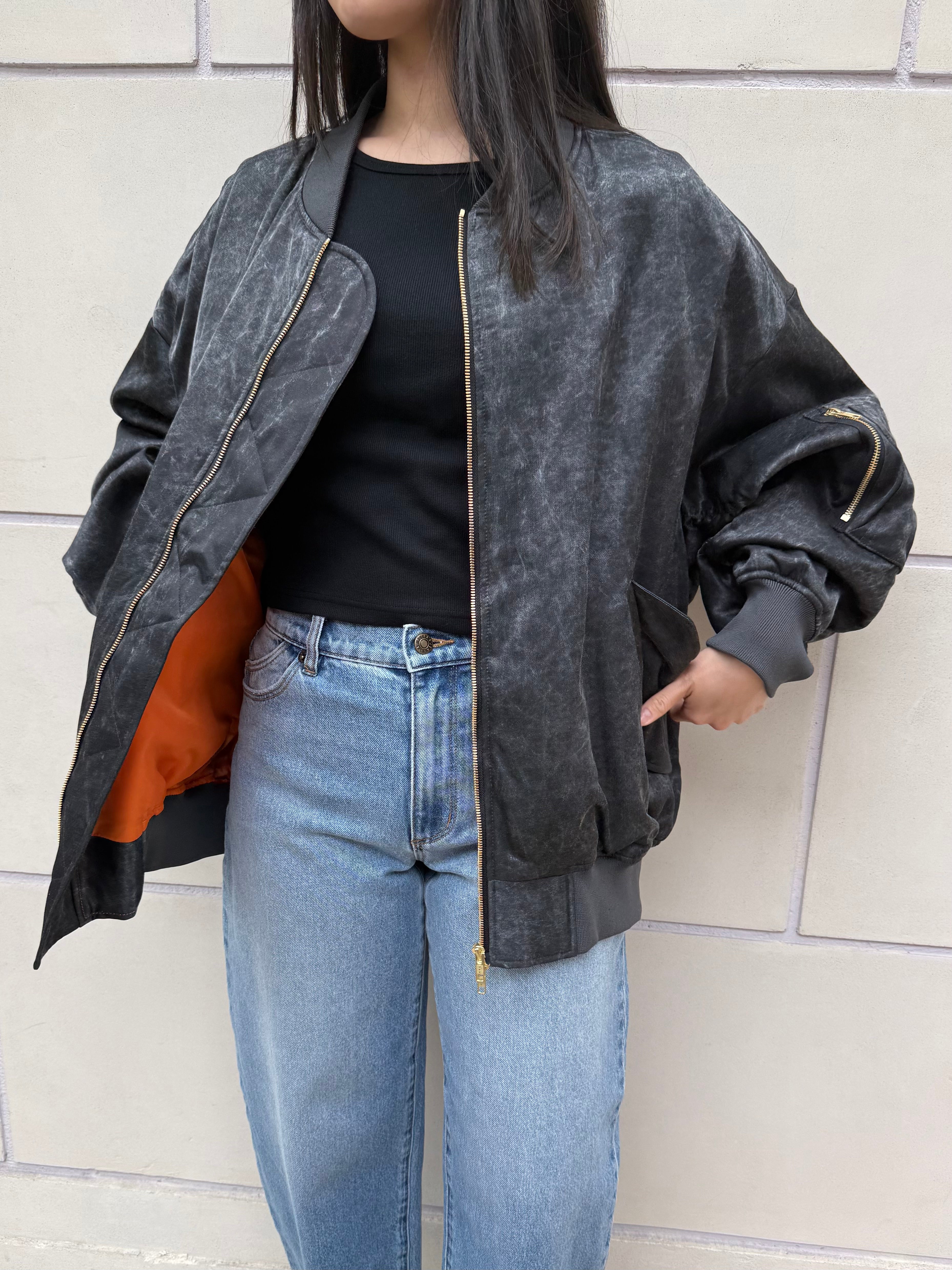 【PROVOKE design boutique】PIGMENT BIG MA-1