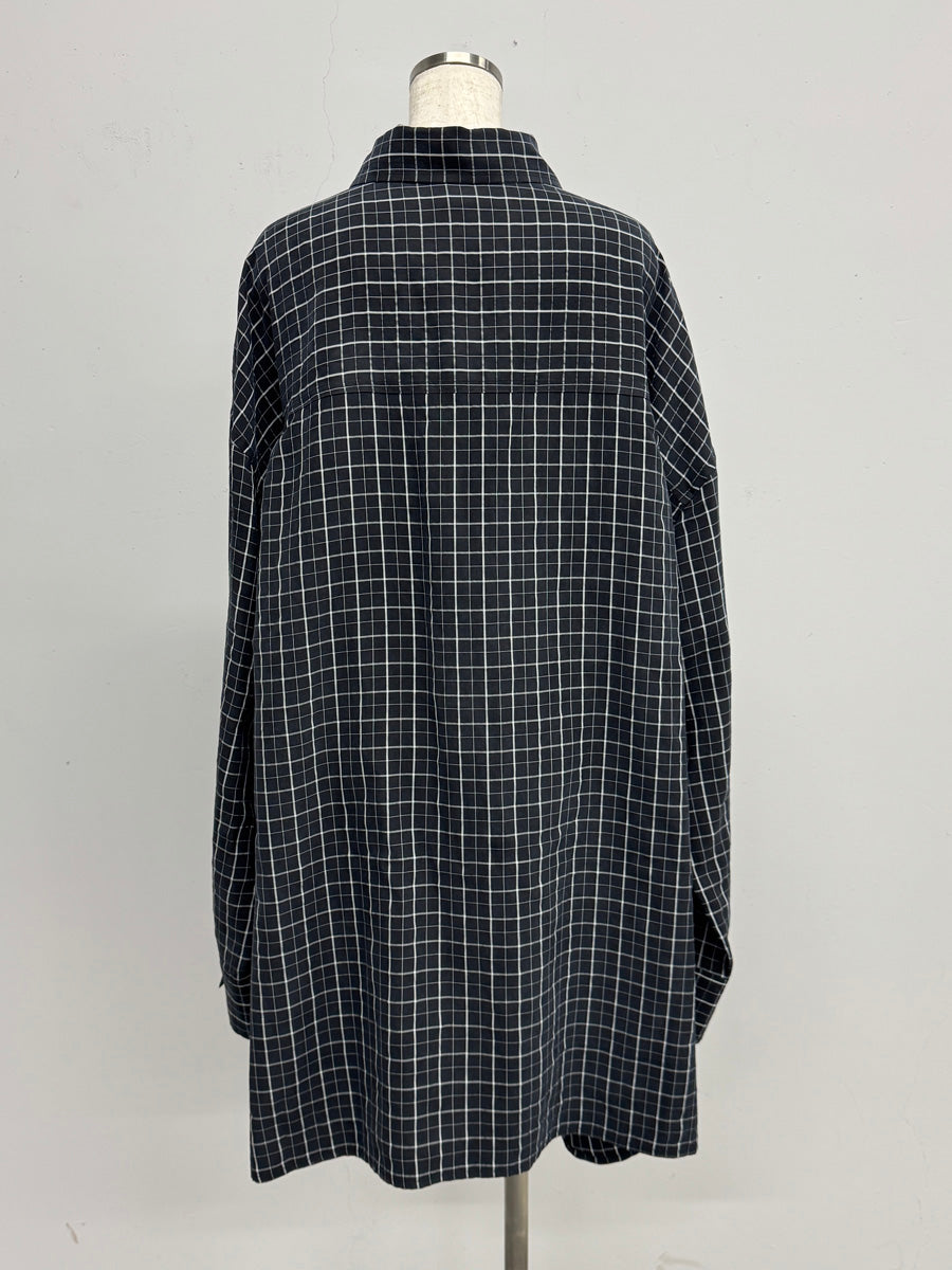 【PROVOKE design boutique】CHECK BIG SHIRT