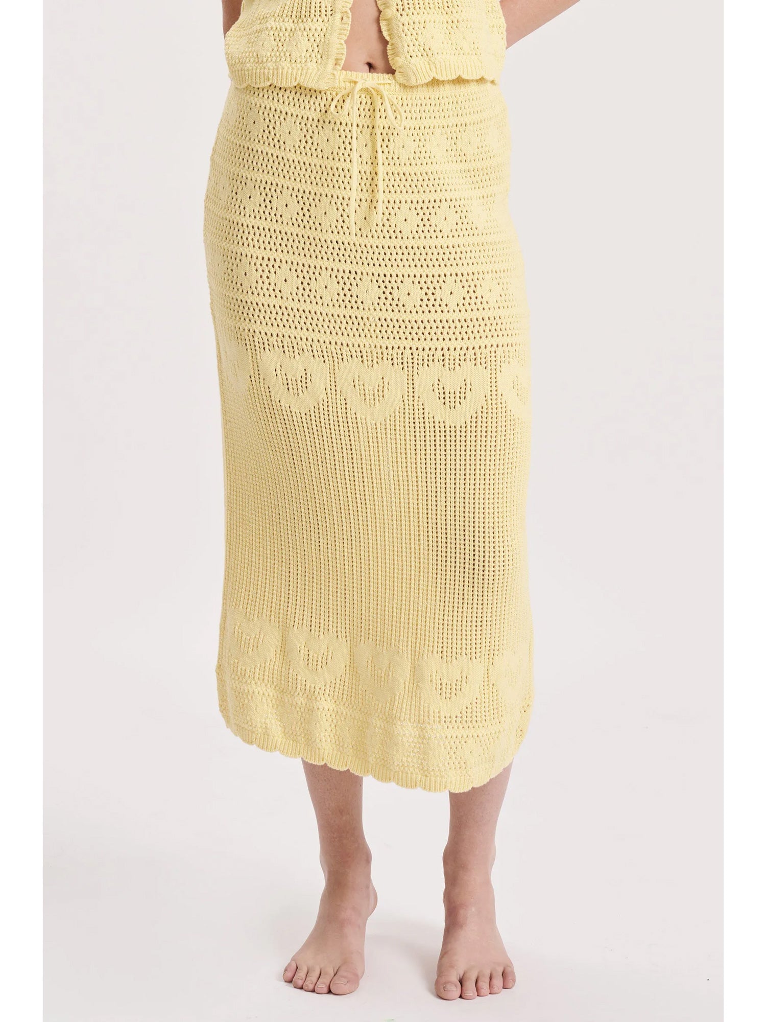 SLIP SKIRT KNIT