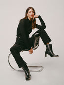 LOULOU STRAIGHT BLACK SAND VINTAGE