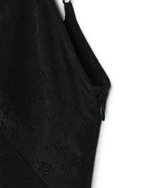 【GREEN BUTTER】SILKY JACQUARD LACE DRESS