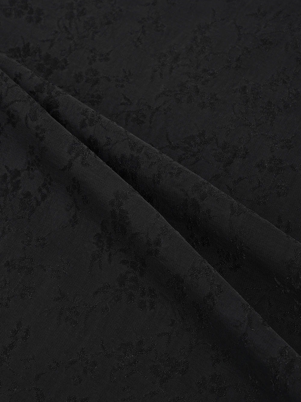【GREEN BUTTER】SILKY JACQUARD LACE DRESS