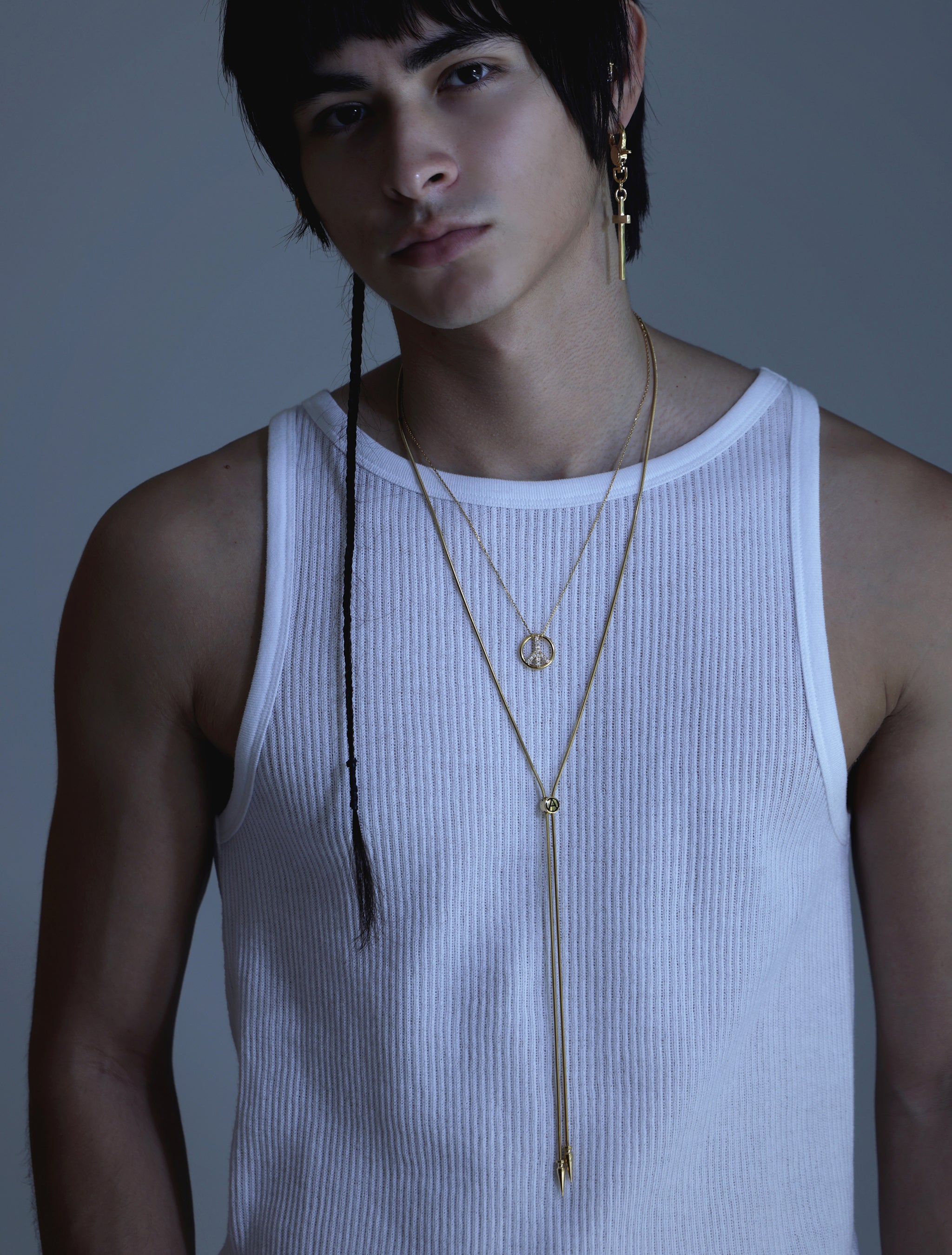 ANARCHY BOLO TIP Necklace
