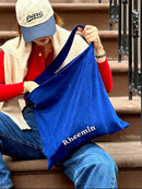 【RHEEMIN】SUEDE LETTER BAG