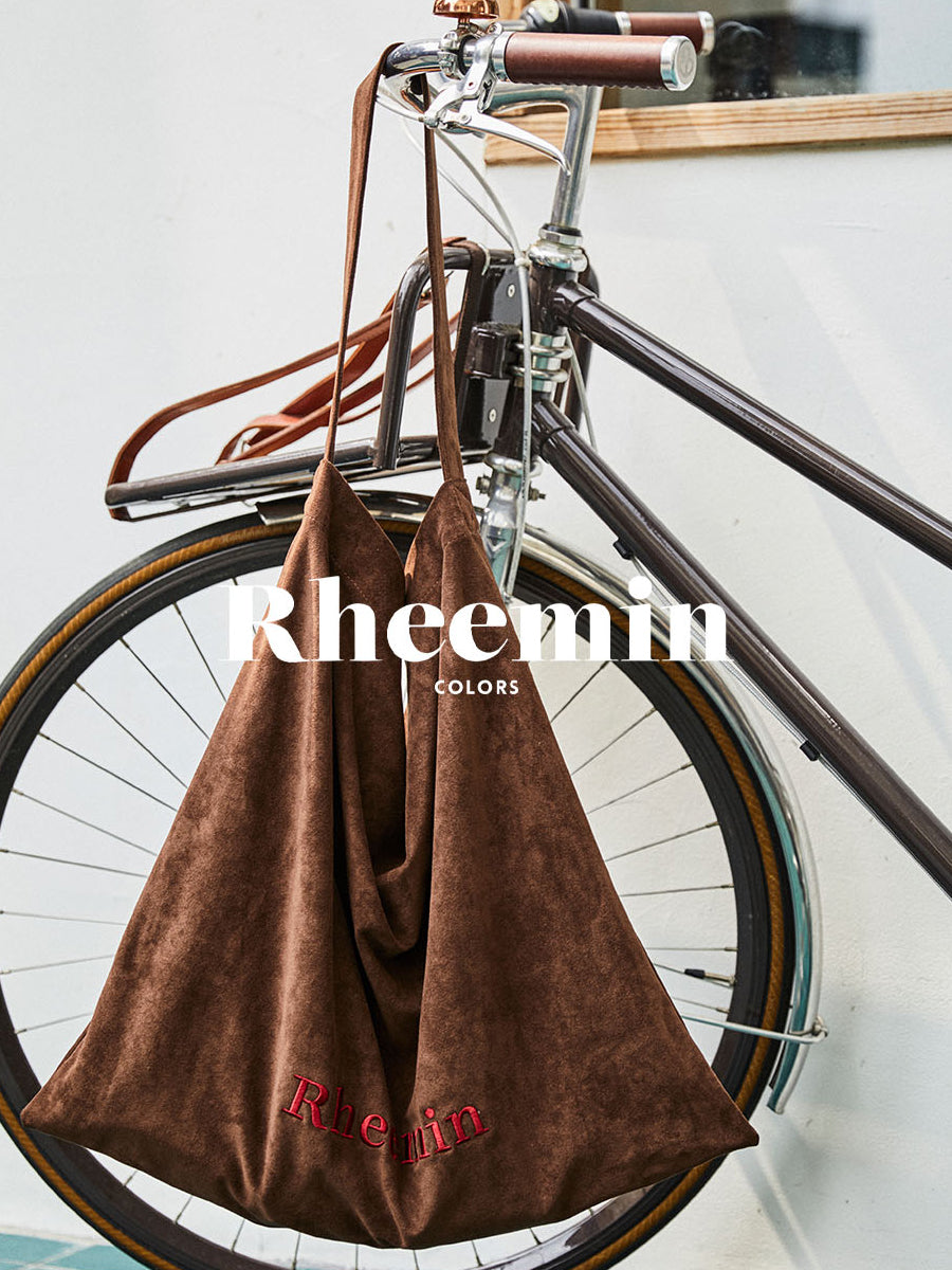 【RHEEMIN】SUEDE LETTER BAG