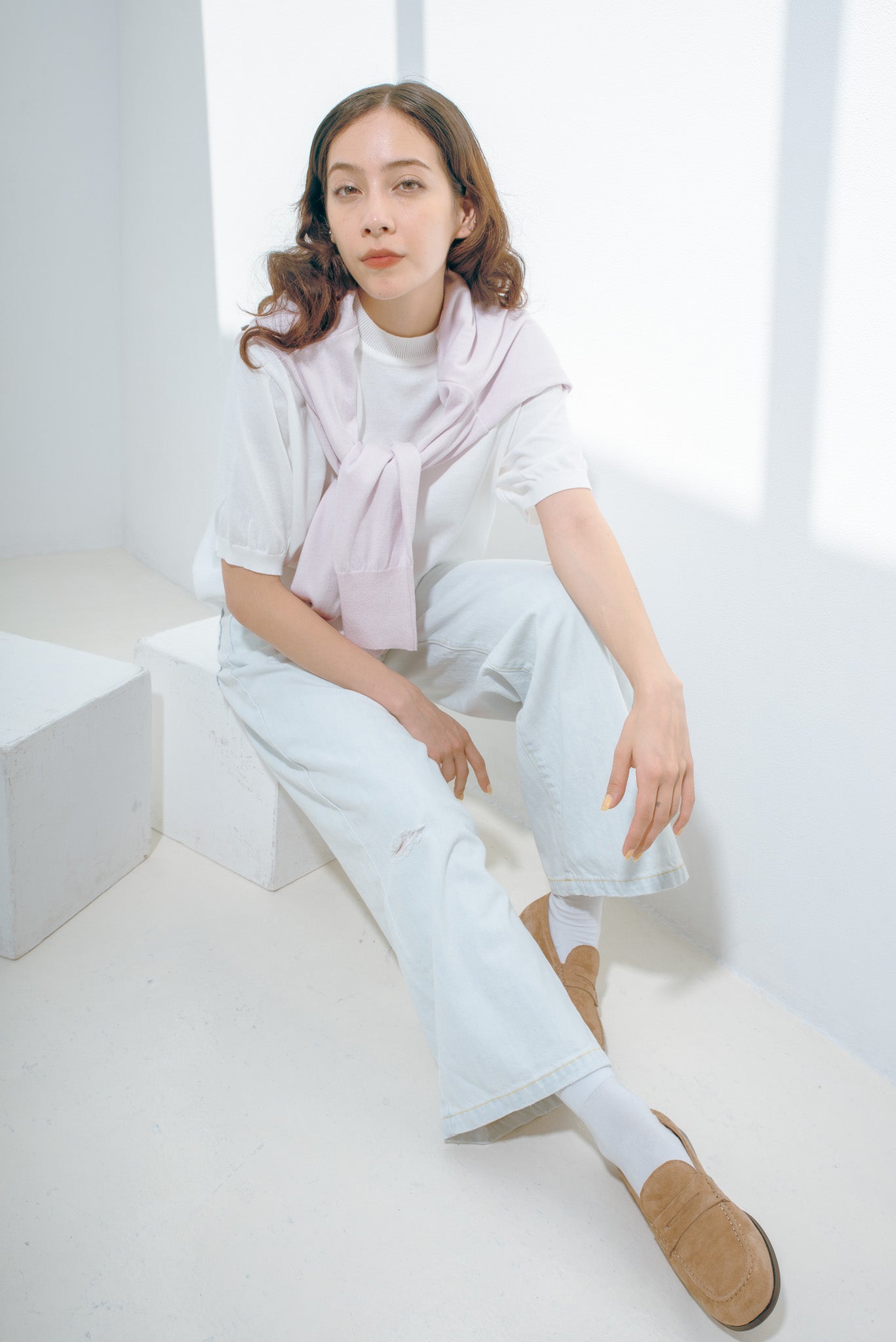 【CAROUSELAMBRA】SS LOOSE MOCK UNI-SEX