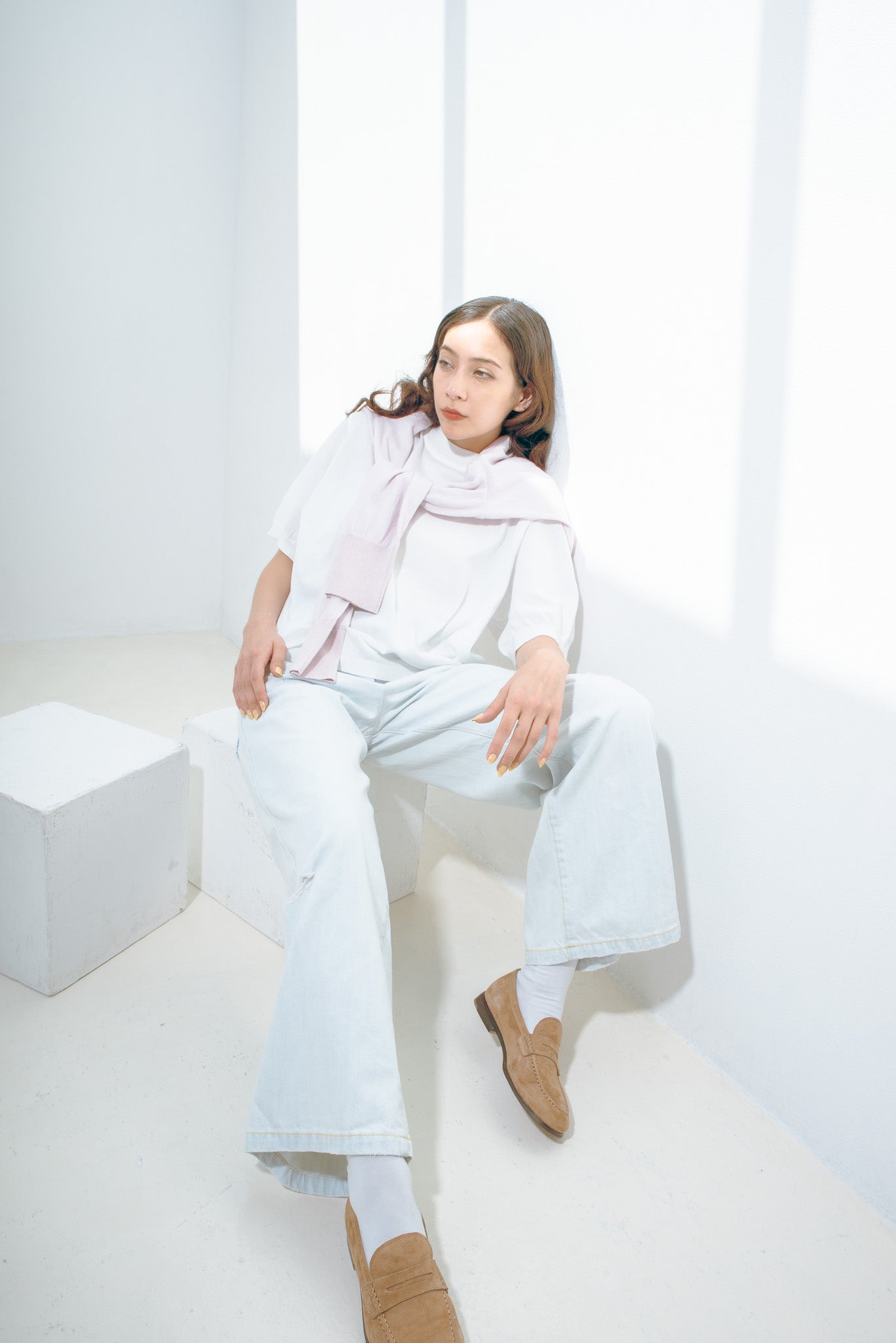 【CAROUSELAMBRA】SS LOOSE MOCK UNI-SEX