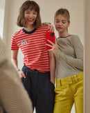 TWO-WAY STRIPE PATCH TEE