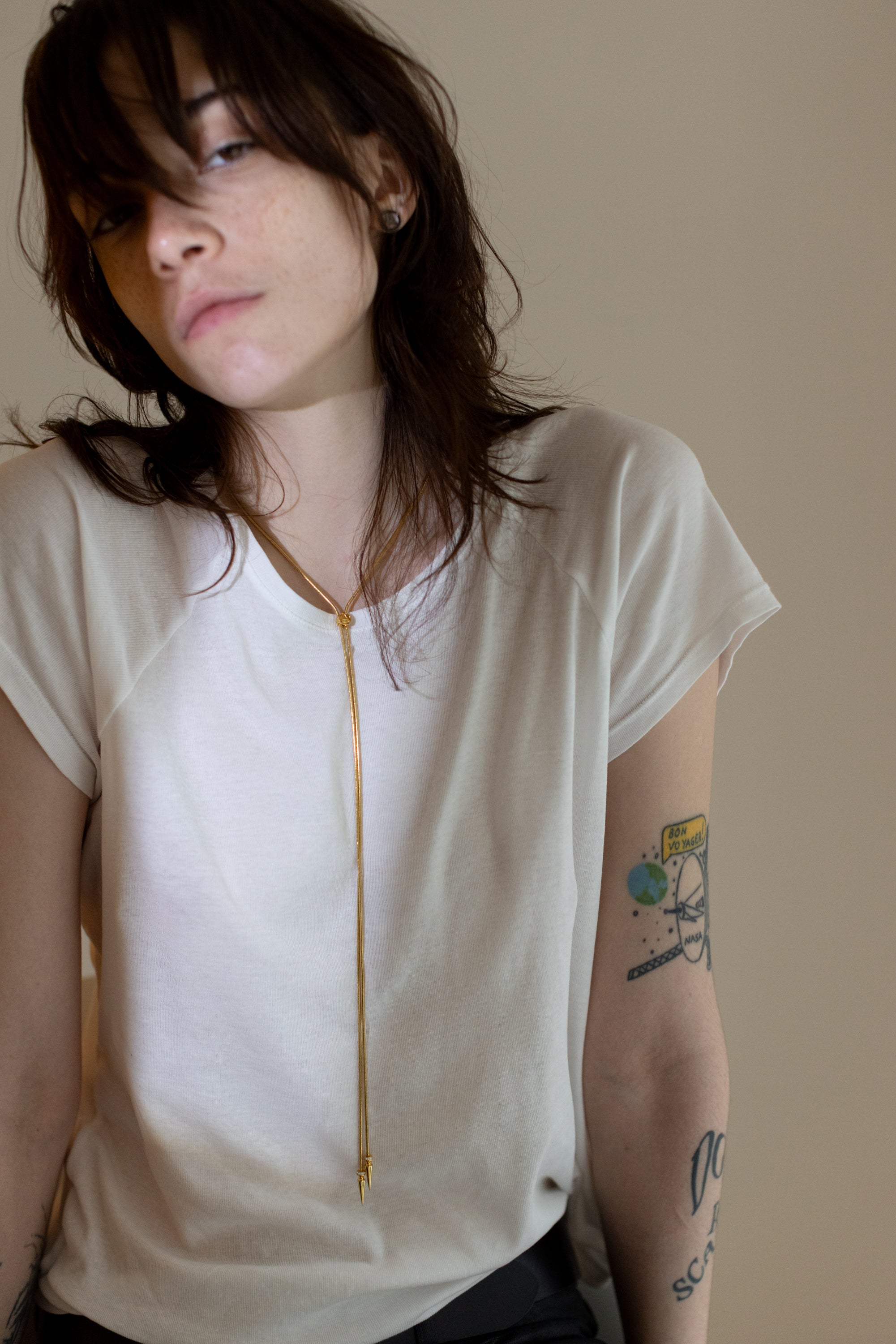 ANARCHY BOLO TIP Necklace