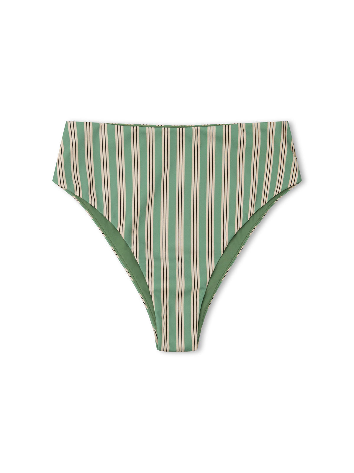 【ZULU & ZEPHYR】MYRTLE PINSTRIPE WAISTED FULL BRIEF