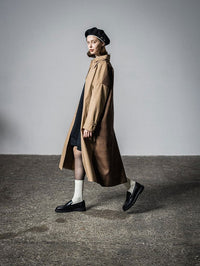 BICOLOR BALMACAAN COAT