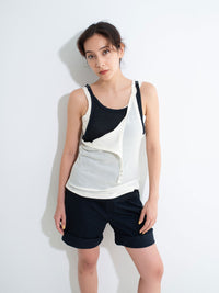 【CAROUSELAMBRA】DOT CAMISOLE COTTON NYLON