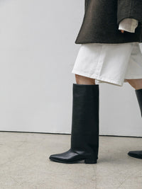 【EPURE】MILO FOLDING LONG BOOTS