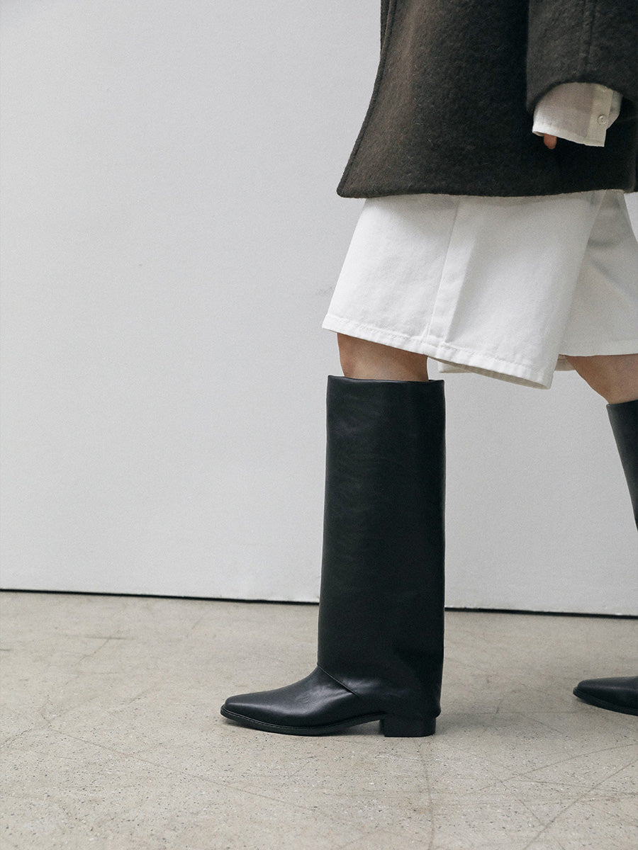 【EPURE】MILO FOLDING LONG BOOTS
