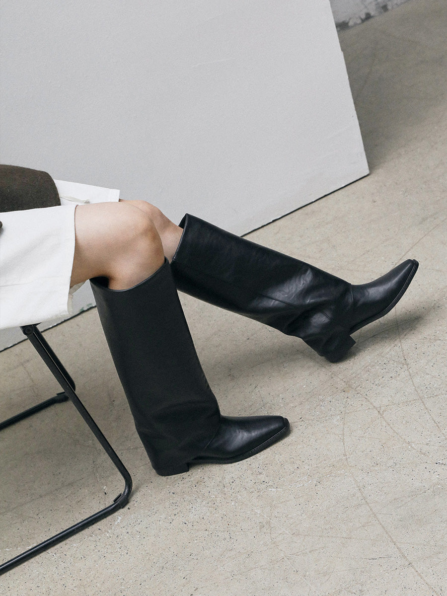【EPURE】MILO FOLDING LONG BOOTS