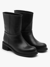 【EPURE】NUTE ROUND ANKLE BOOTS