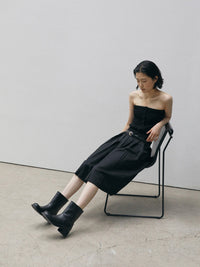 【EPURE】NUTE ROUND ANKLE BOOTS