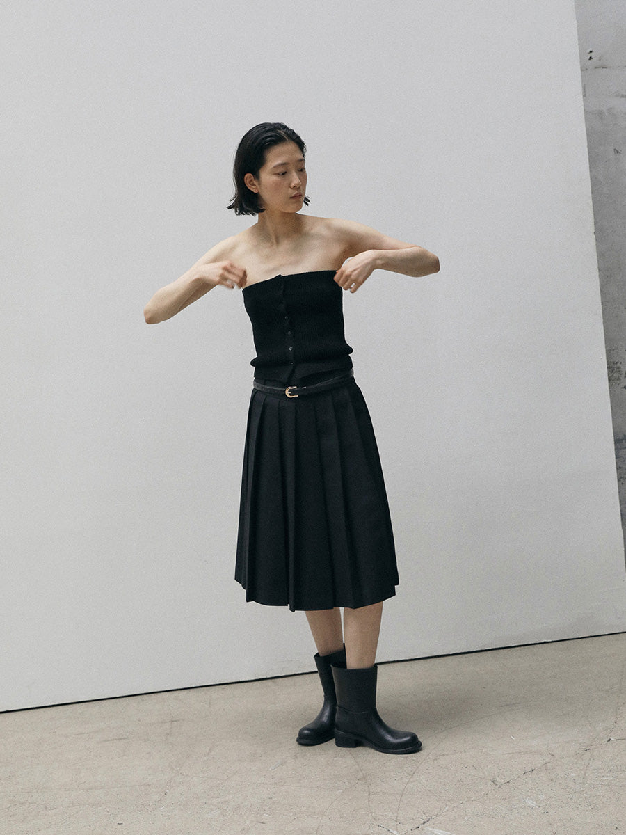 【EPURE】NUTE ROUND ANKLE BOOTS