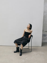 【EPURE】NUTE ROUND ANKLE BOOTS