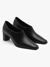 【EPURE】ROBE SQUARE PUMPS