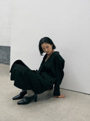 【EPURE】ROBE SQUARE PUMPS
