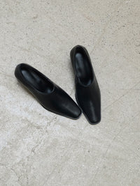 【EPURE】ROBE SQUARE PUMPS