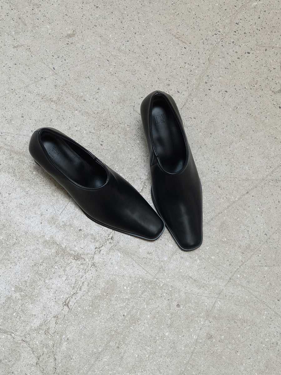 【EPURE】ROBE SQUARE PUMPS