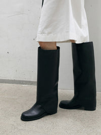 【EPURE】TIDE FOLDING LONG BOOTS