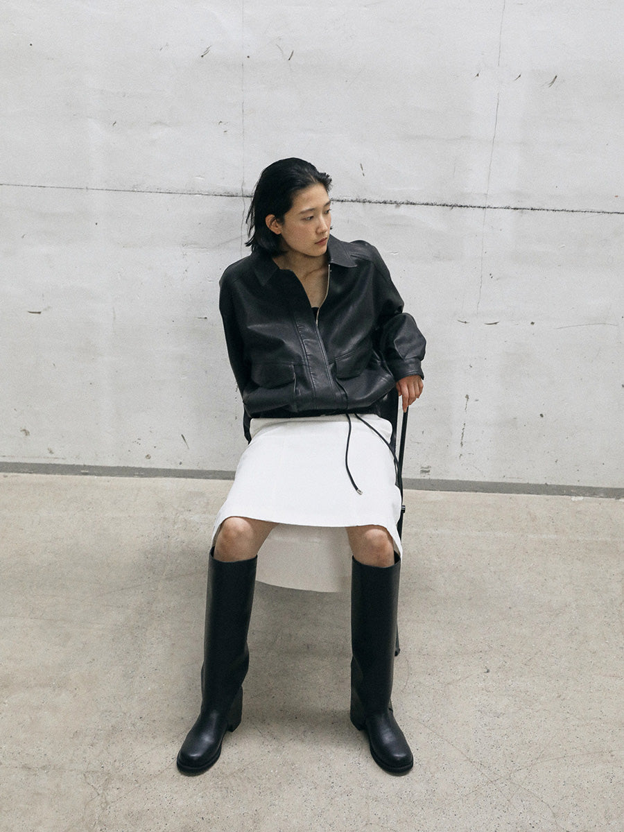 【EPURE】TIDE FOLDING LONG BOOTS