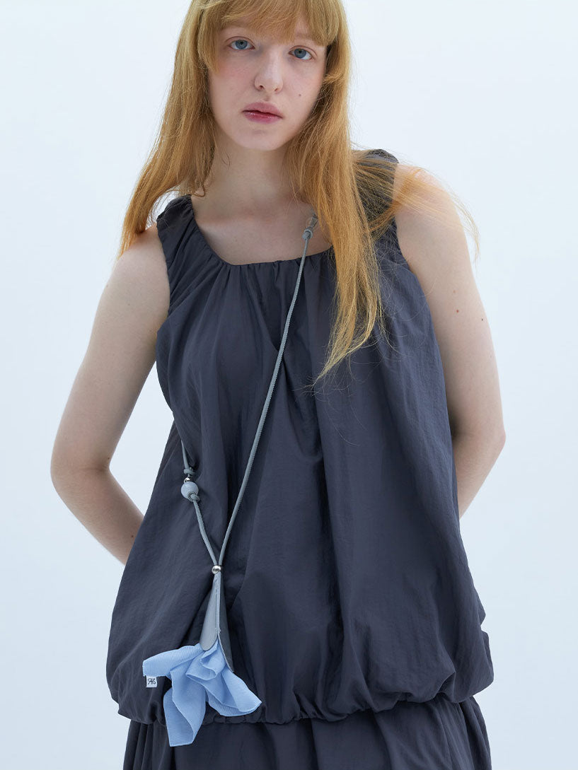 FLOAT GATHERED TOP