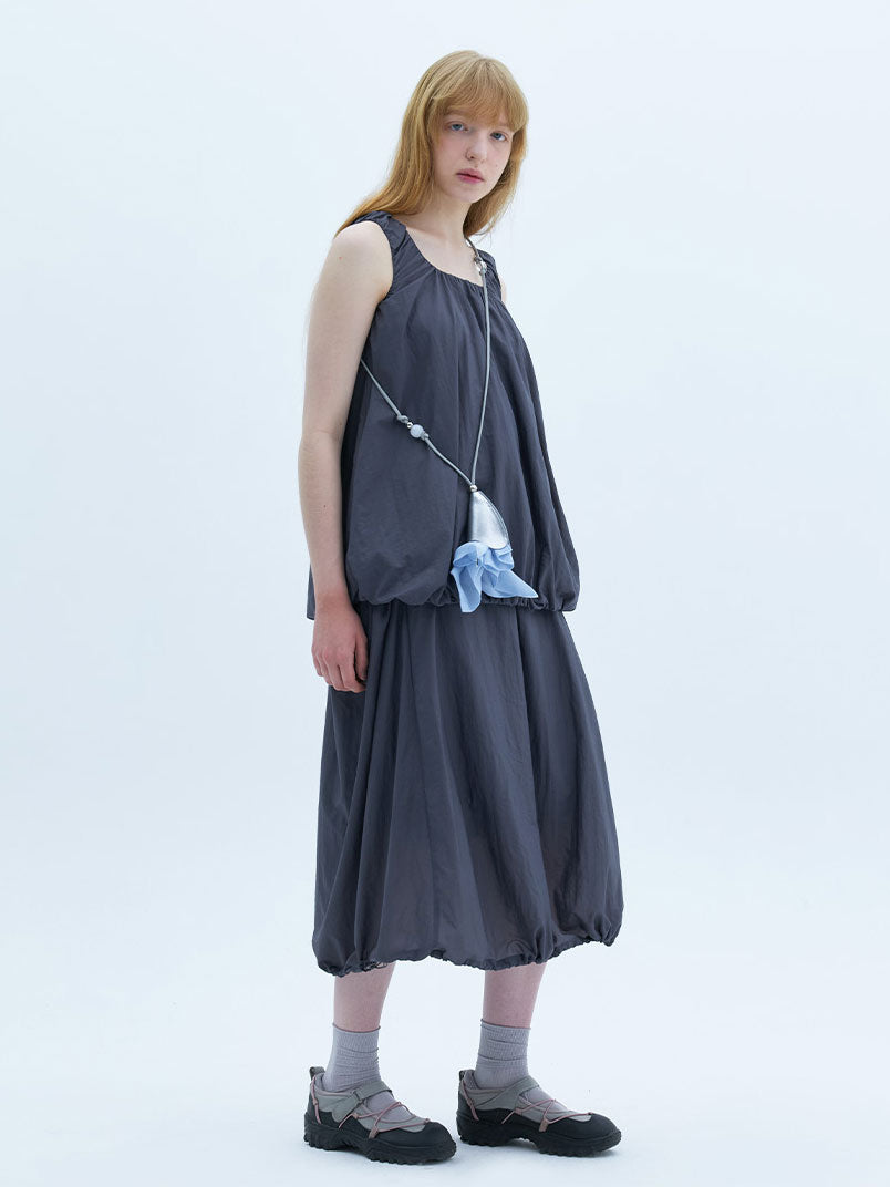FLOAT GATHERED TOP