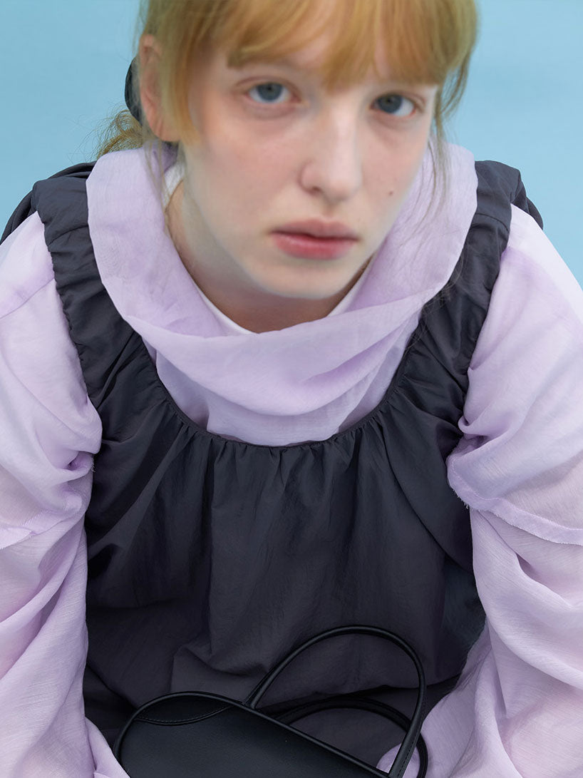 FLOAT GATHERED TOP