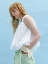 FLOAT GATHERED TOP