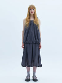 FLOAT GATHERED TOP