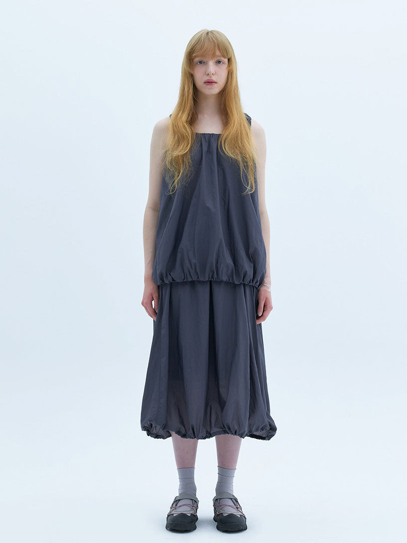 FLOAT GATHERED TOP