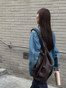 GLOSSY LARGE TANGLE TWIST BAG