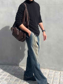 GLOSSY LARGE TANGLE TWIST BAG