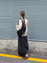 GLOSSY MID TANGLE TWIST BAG