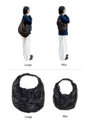 GLOSSY MID TANGLE TWIST BAG
