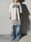 【ARCHIVE STANCES】LACE SWITCHING  TEE