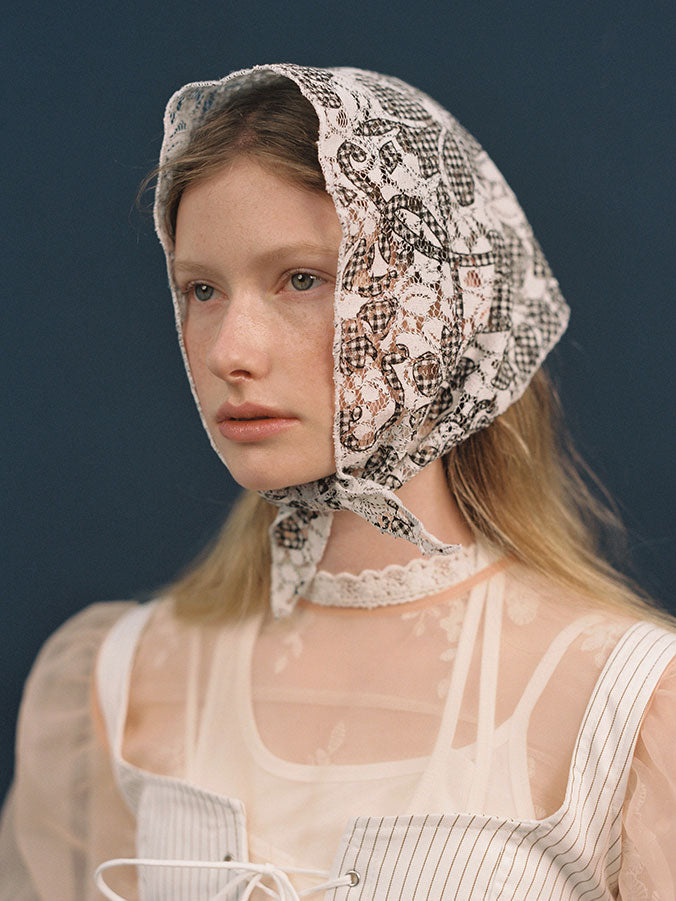 【AWESOME NEEDS】NETTING SCARF