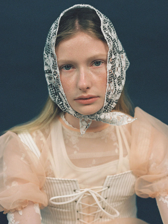 【AWESOME NEEDS】NETTING SCARF