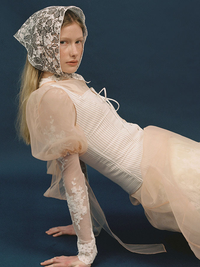 【AWESOME NEEDS】NETTING SCARF