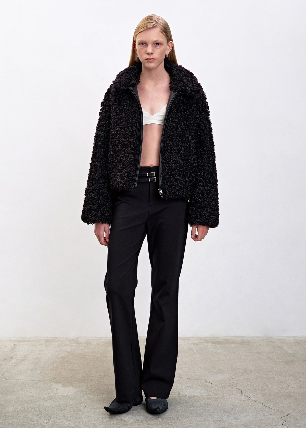 【HAVELESS】NUE FAUX SHEARLING JACKET