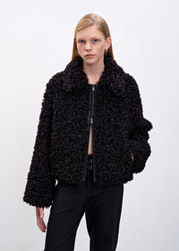 【HAVELESS】NUE FAUX SHEARLING JACKET