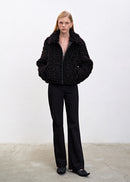【HAVELESS】NUE FAUX SHEARLING JACKET