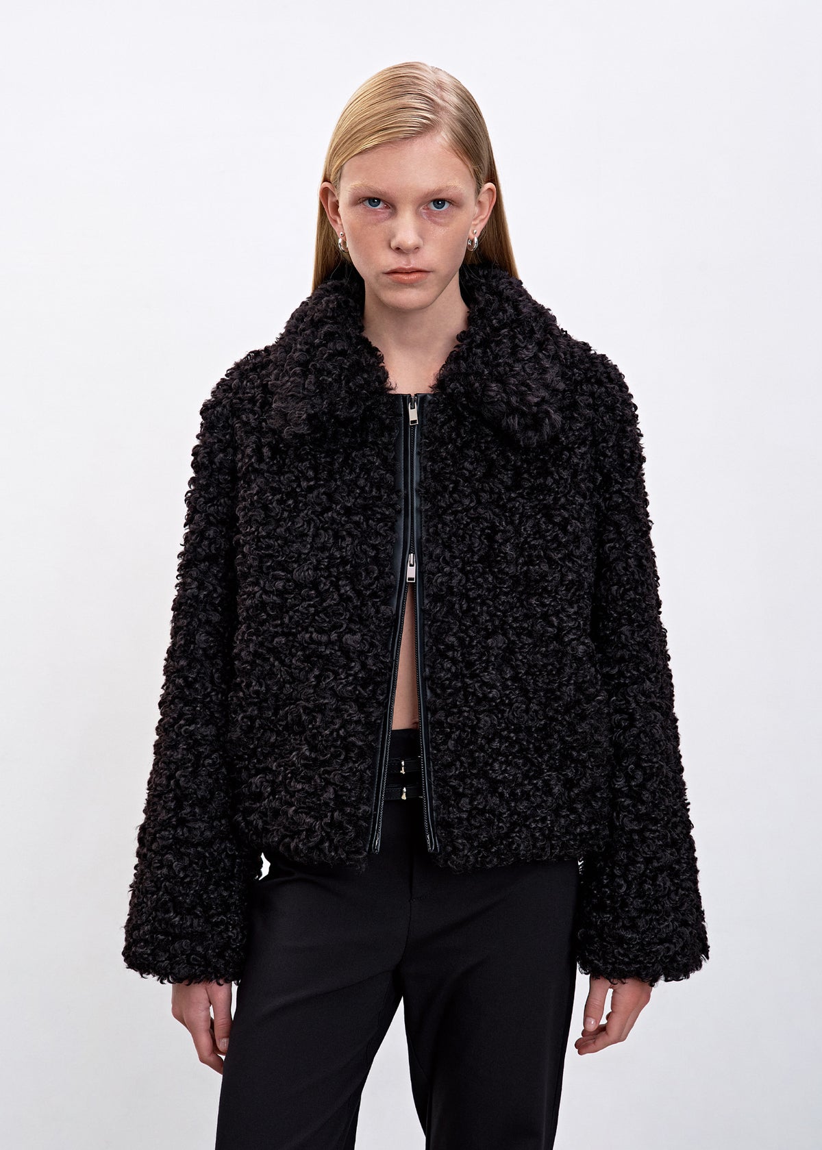 【HAVELESS】NUE FAUX SHEARLING JACKET