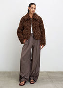 【HAVELESS】NUE FAUX SHEARLING JACKET
